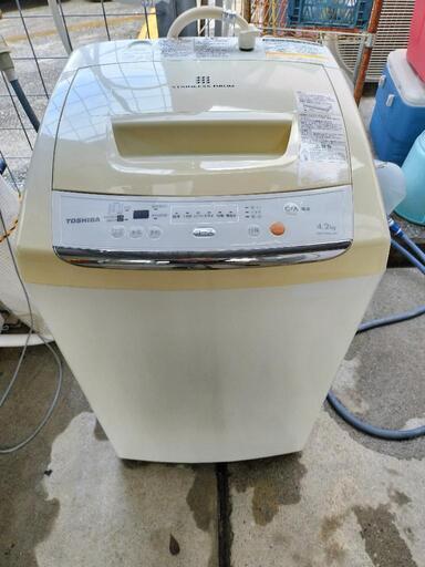 東芝　洗濯機　4.2kg 　2012年製