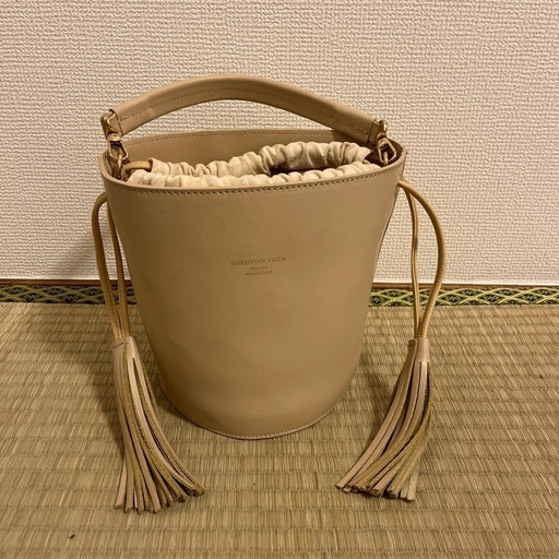 革製　ショルダー、ハンドル　2wayバッグ