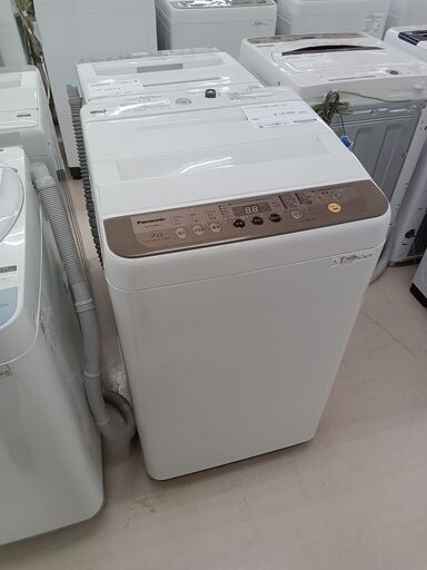 ★ジモティ割あり★ Panasonic 洗濯機 NA-F70PB11 7.0kg 18年製 動作確認／クリーニング済み TC3111