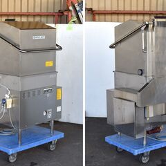 ≪yt1360ジ≫ サニジェット 業務用食器洗浄機 SD82GA 小型ドアタイプ 都市ガス用 AC100V 50Hz用 2009年製 通電OK/現状品 60414-10の画像