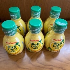 ［取引終了］6本セット！未開封ポッカレモン