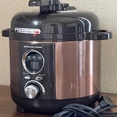 LIVCETRA リブセトラ⭐︎電気圧力鍋 LPC-T12ブラウン (ふう) 備前西市