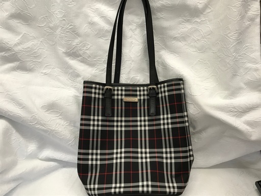 BURBERRY BLUE LABEL/ノバチェック トートバッグ/BK