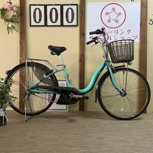 00整備済新基準良品ヤマハ  バッテリー8.7ah長押す1-4  26インチ  中古車
