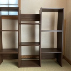 【決まりました】3連収納棚