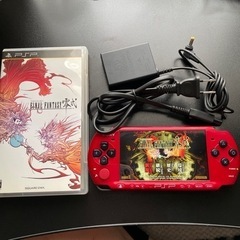 PSP3000レッドブラック プレイセット