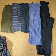 メンズ Mサイズ 12着まとめて トップス ズボン ハーフパンツの画像