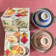 京都　東五六　新品土鍋２個セットの画像