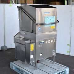 ≪yt1361ジ≫ サニジェット 業務用食器洗浄機 SD84GA-LB-MR 小型ドアタイプ 都市ガス用 三相200V 50Hz用 2016年製 動作未確認 現状品 60414-03の画像