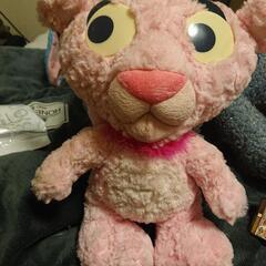 ピンクパンサーのぬいぐるみ