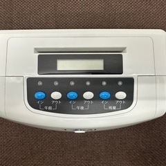 TOKAI　タイムカード　タイムレコーダー　両面印字モデル　6欄印字可能　TR-001ｓの画像