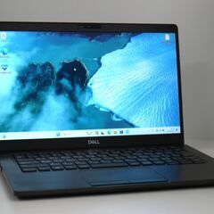 【お渡し済み】DELL windows11 13.3型ノートPC 第8世代Corei7 + SSD512GB + メモリ16GB + WEBカメラ【メンテナンス済み】（2966646）