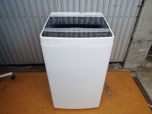 mn240530-012Z Haier ハイアール 全自動電気洗濯機 JW-C55A 家電 2018年製 幅526mm 奥行500mm 高さ888mm 5.5kg