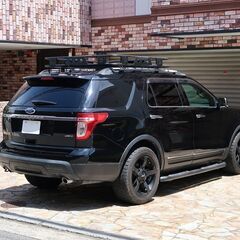 検査6年12月エクスプローラー XLT 7人乗 GI GEARバンパーガード/サイドステップ/ロックスターXD20インチ/ルーフキャリア/LEDヘッドライト/ETCの画像