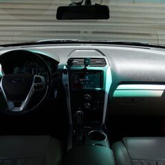 検査6年12月エクスプローラー XLT 7人乗 GI GEARバンパーガード/サイドステップ/ロックスターXD20インチ/ルーフキャリア/LEDヘッドライト/ETCの画像