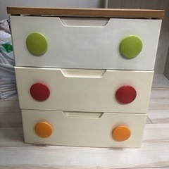 ウッドトップチェスト（難あり）