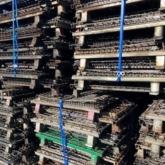 メッシュパレット新品から中古品2000台在庫ですの画像