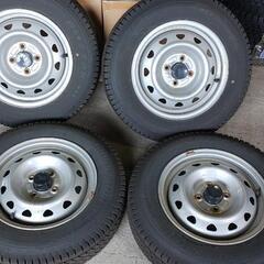 バリ山 155/80R14 ブリヂストン VL-1 プロボックス等