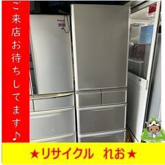 【限定大幅値下げセール】S2119　大型冷蔵庫　SHARP　シャープ　414L　2012年製　SJ-ES41W-S　送料B　札幌　倉庫型リサイクルれお