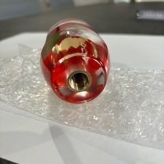レトロなシフトノブ　赤いバラ（中古品）の画像