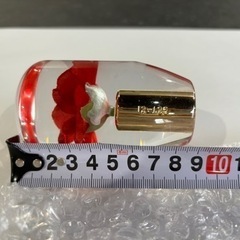 レトロなシフトノブ　赤いバラ（中古品）の画像