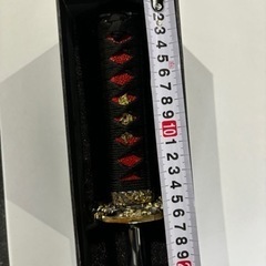 日本刀シフトノブ箱付（中古品）の画像