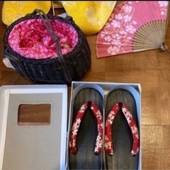 美品❣️花柄 浴衣⭐️セットの画像