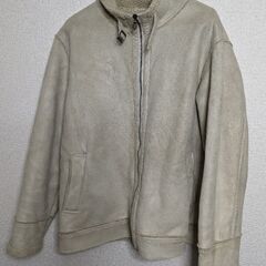 ユニクロ　フェイクスエード　 ボア　ライダース　Ｌサイズ　