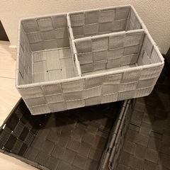 【取引確定】収納箱、ティッシュケースの画像