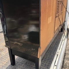 ビクター レコードプレーヤー ラジオ家具 収納家具 の画像