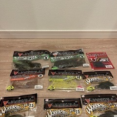 バス釣り用ワーム　使いかけ