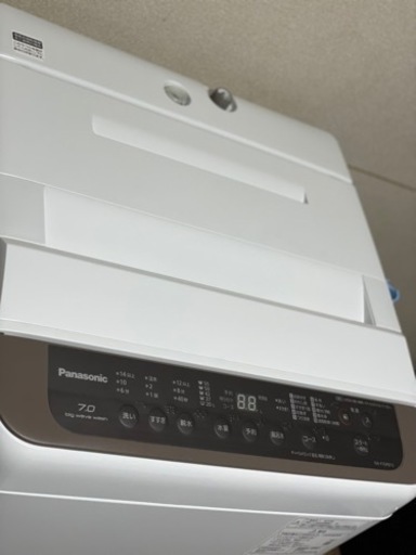 送料・設置込み可　洗濯機　7kg Panasonic 2020年