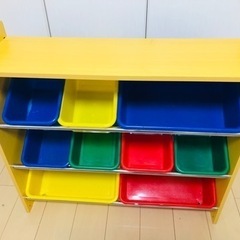 家具 収納家具 おもちゃ箱の画像