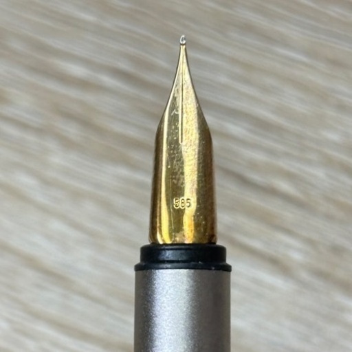 MONTBLANC モンブラン 585 K14 YG WG万年筆 2本セット