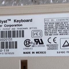 日本語キーボード Compaq Vocalyst Keyboard、コンパック ボーカリスト の画像