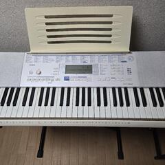 [値下げ中!!] CASIO LK-222 付属品有　スタンド付...