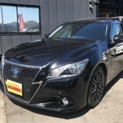 クラウンアスリートハイブリッド　ブラックスタイル　車検1年以上付...