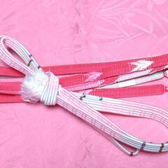 帯揚げ　帯締め2本　セット　選択　和装小物　セット　ピンク