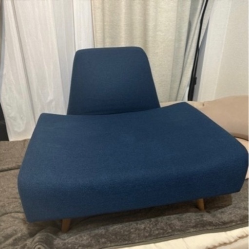 【IDEE】AO SOFA 一人掛けソファ　ネイビー   