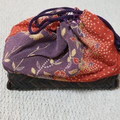 和装用小物入れかごバッグ