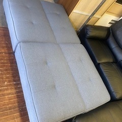北九州市内配送無料 家具 ソファーベッド　ソファ 3人掛けソファの画像