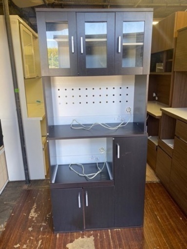 北九州市内配送無料　家具 収納家具 食器棚、キッチン収納