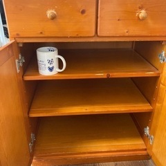 家具 収納家具 キャビネットの画像