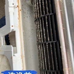 分解洗浄済み‼️ルームエアコン　シャープ2017年の画像