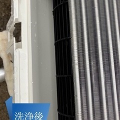 分解洗浄済み‼️ルームエアコン　シャープ2017年の画像