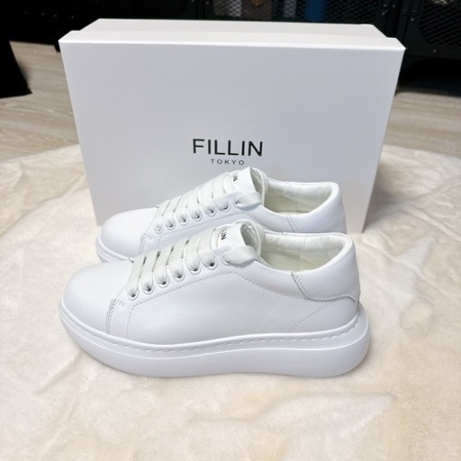 FILLINスニーカー厚底LUCENT｜WHITE