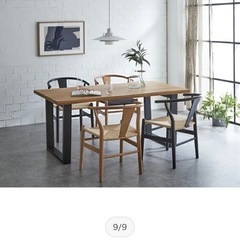 【！！超美品！！】木目調　ダイニングテーブルの画像