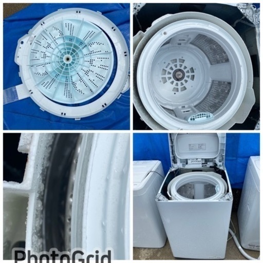 お薦め品‼️美品‼️ケーズ長期保証あり‼️つけ置き洗浄 簡易分解洗浄済み インバーター搭載 日立洗濯機ビートウォッシュ7kg2022年