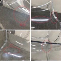 【直接取引】Kartell Louis Ghostカルテルルイゴースト1脚クリスタルイタリア製の画像