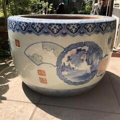 伊万里焼　火鉢　植木鉢　プランターの画像